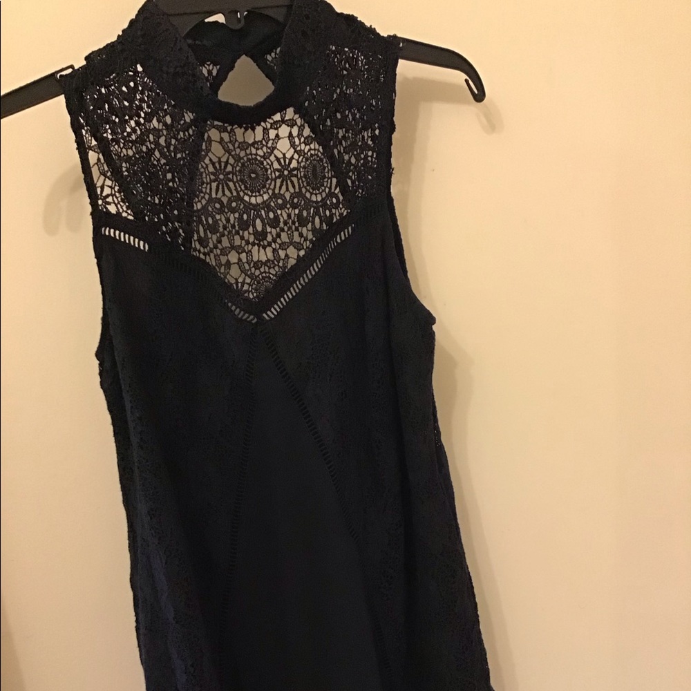 Abercrombie Black lacy dress